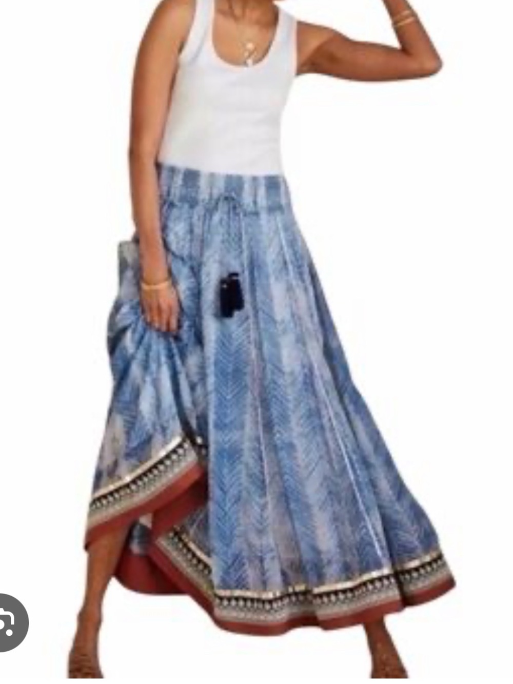 NWT Soft Surroundings Peasant Skirt